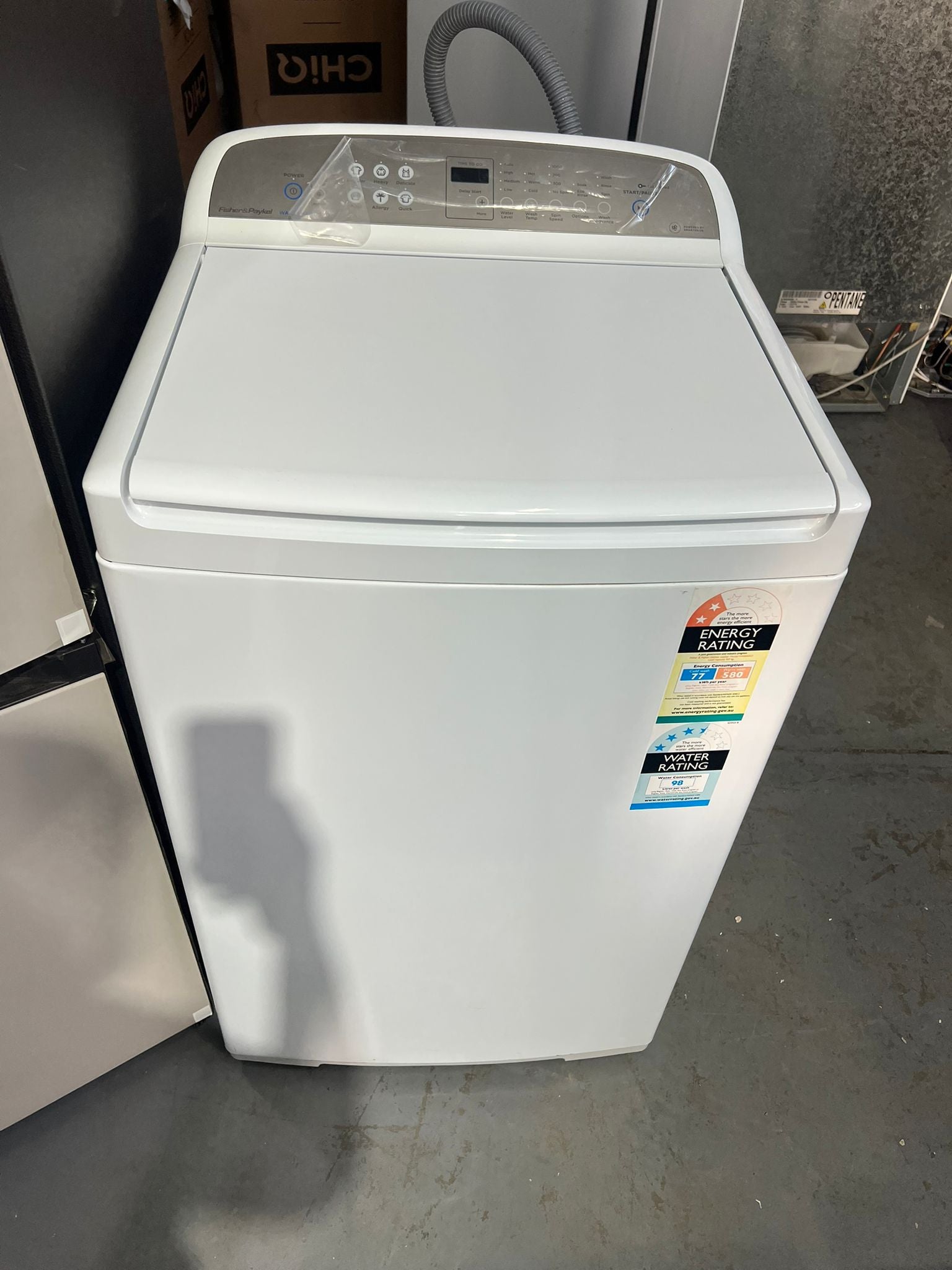 Factory second Samsung 339 Litres Fridge Freezer SRLX4100N And Refurbished Fisher&Paykel 8 Kgs Washing