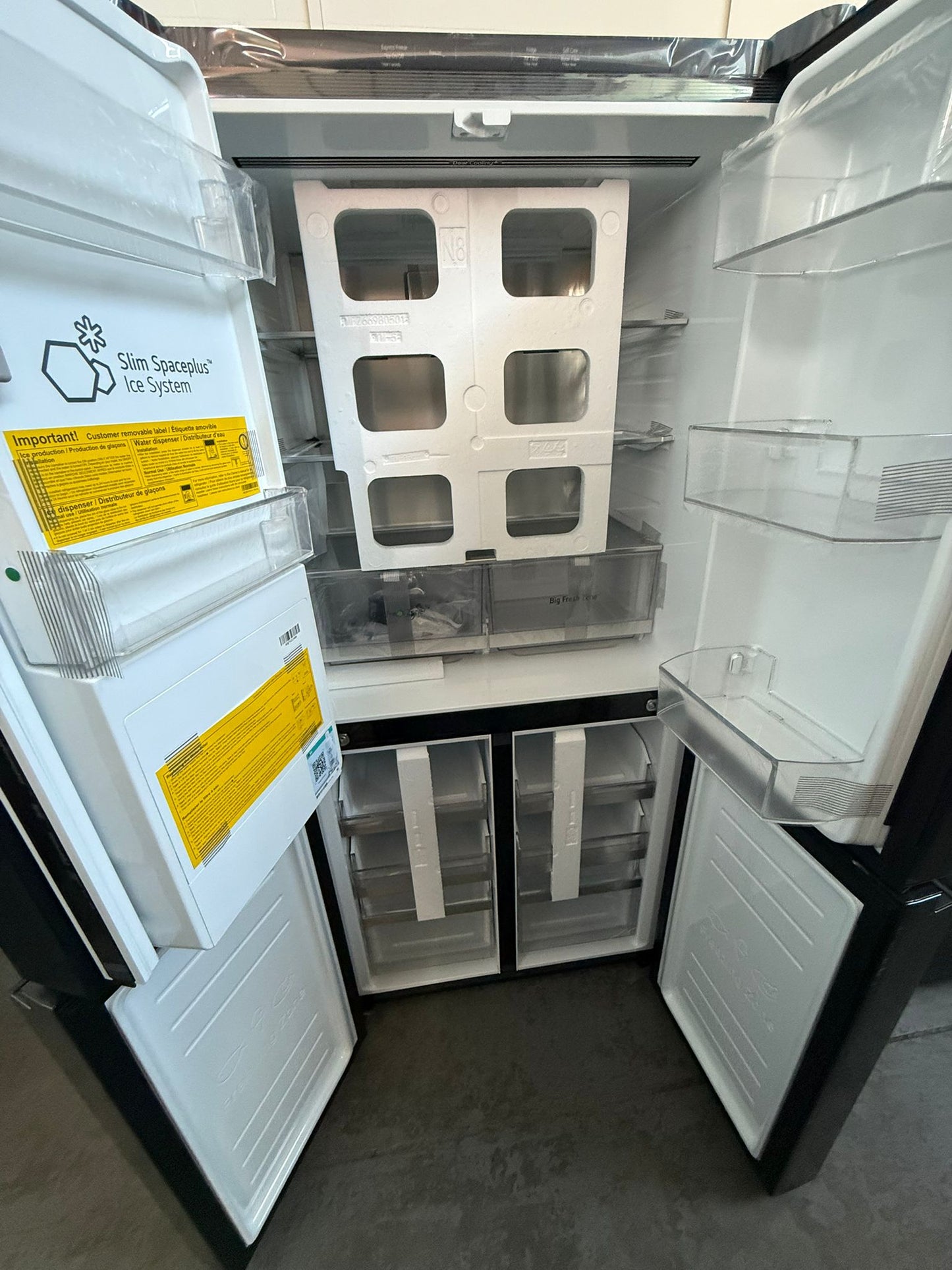Factory Second LG 506 L Fridge Freezer (HF-L500MBL) | ADELAIDE