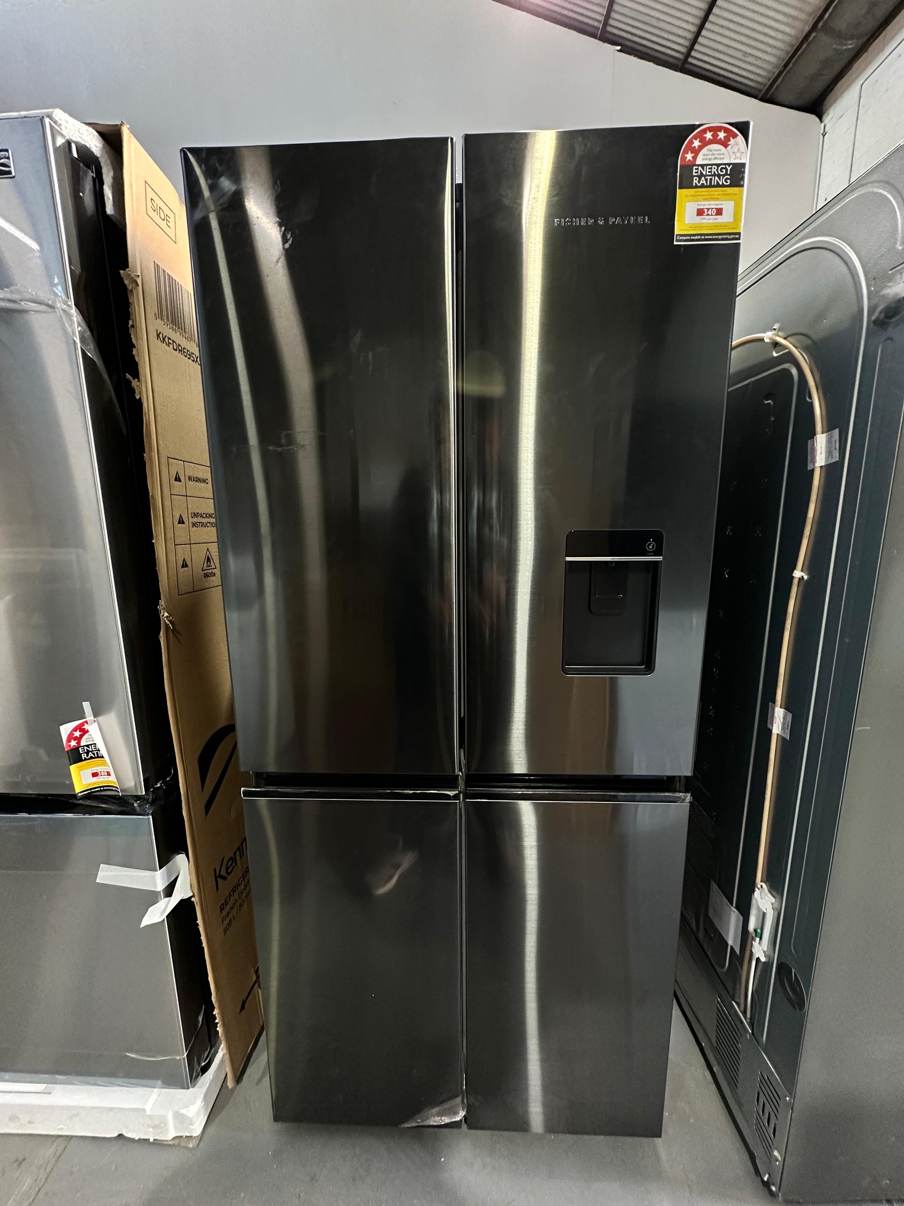Fisher & Paykel 498L Quad Door Fridge Freezer – Factory Seconds