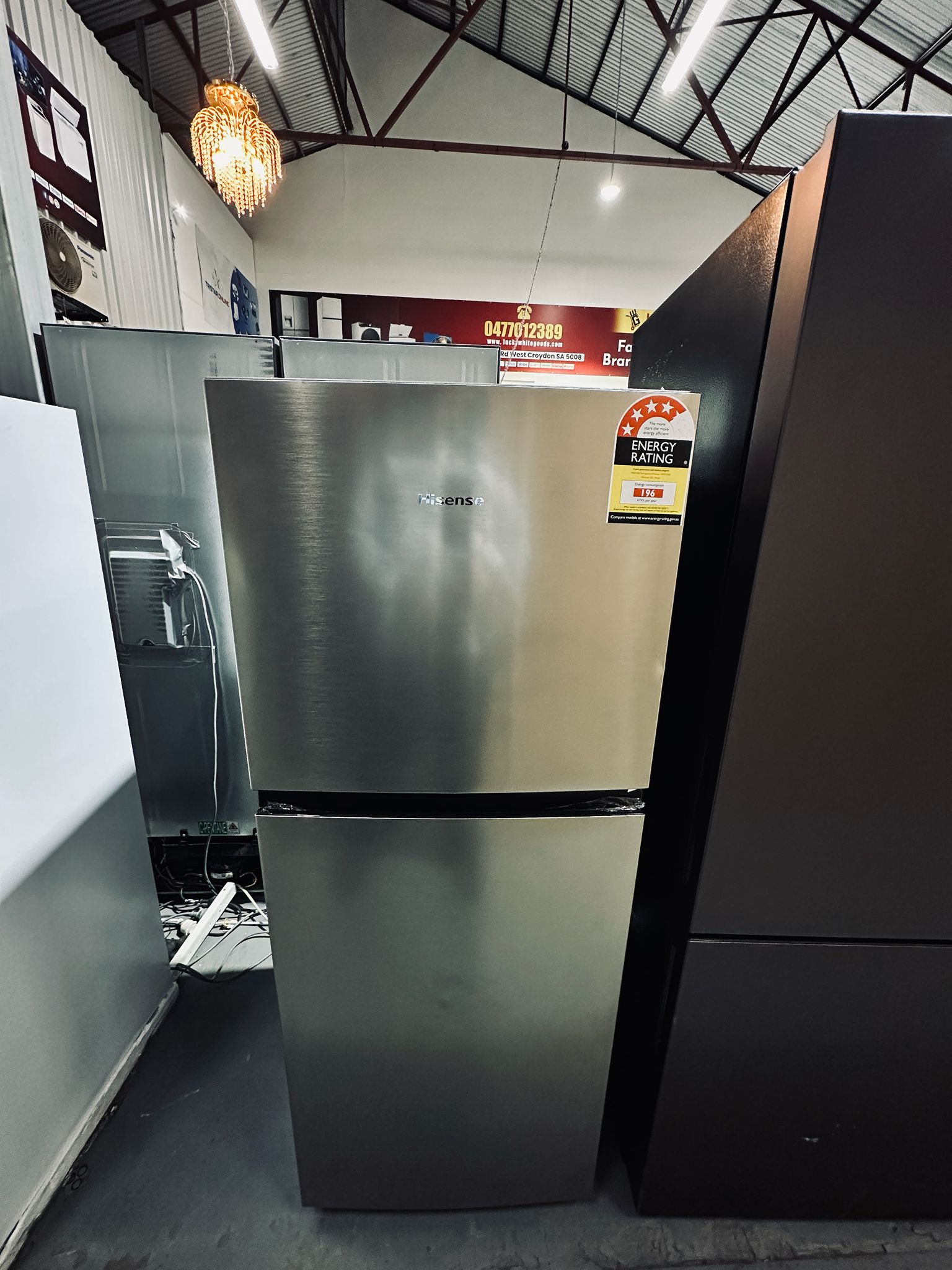 Hisense 205L Top Mount Fridge Freezer – Factory Seconds | ADELAIDE