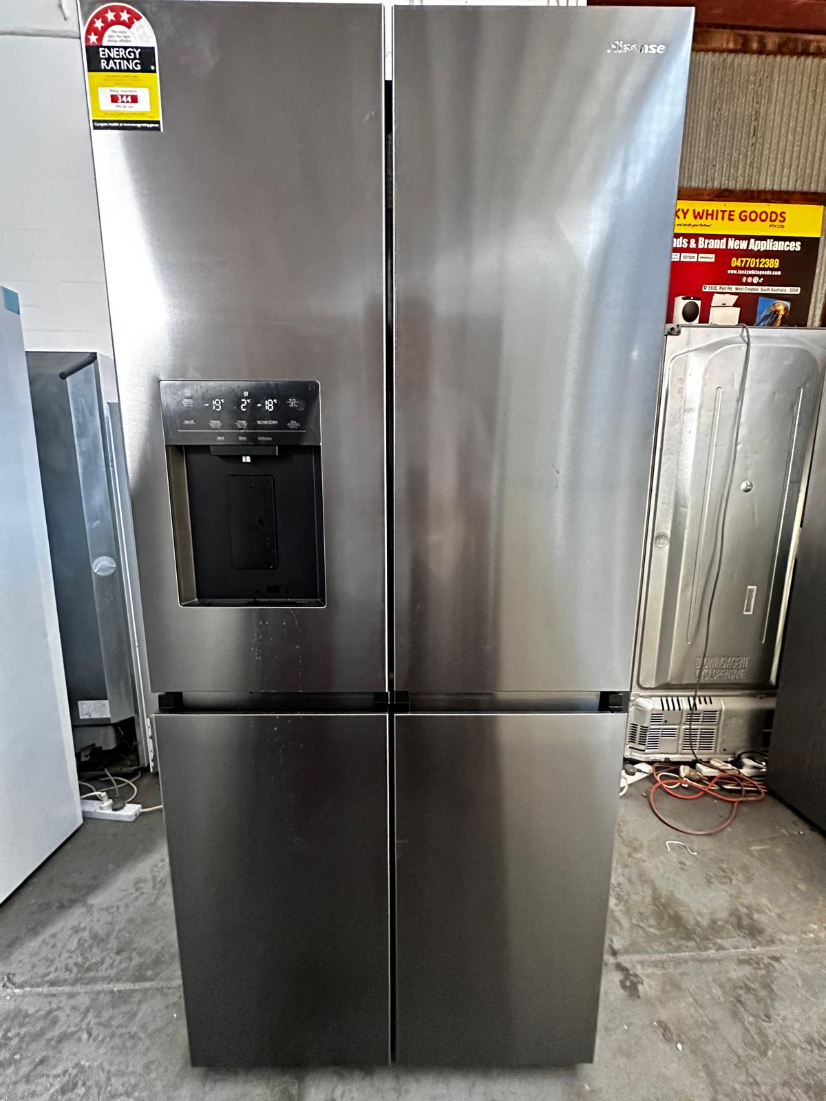 Refurbished – Hisense HRCD483TBW 483L Quad Door Fridge Freezer | ADELAIDE