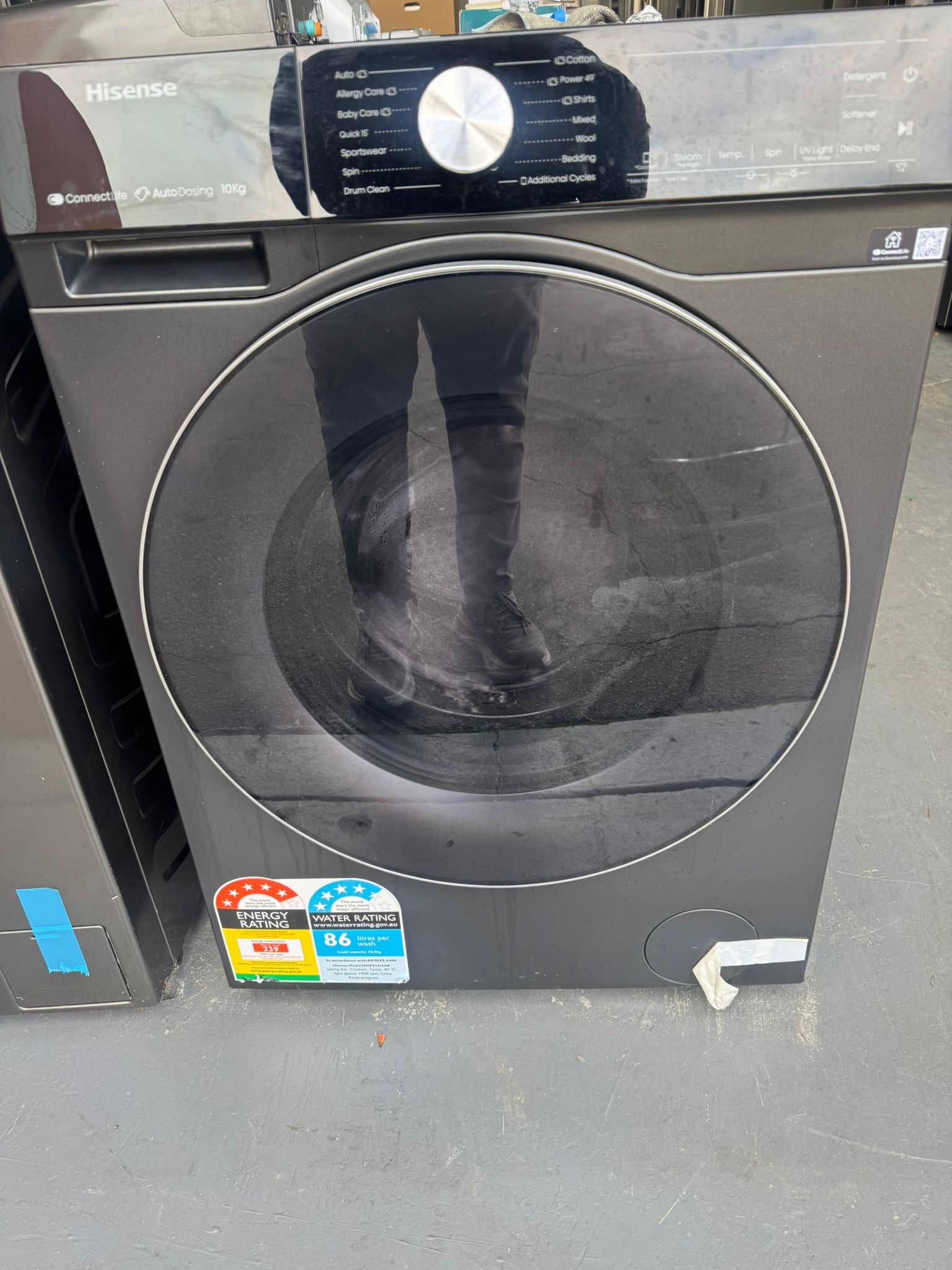 Hisense 10kg Front Load Washing Machine – Refurbished | PERTH