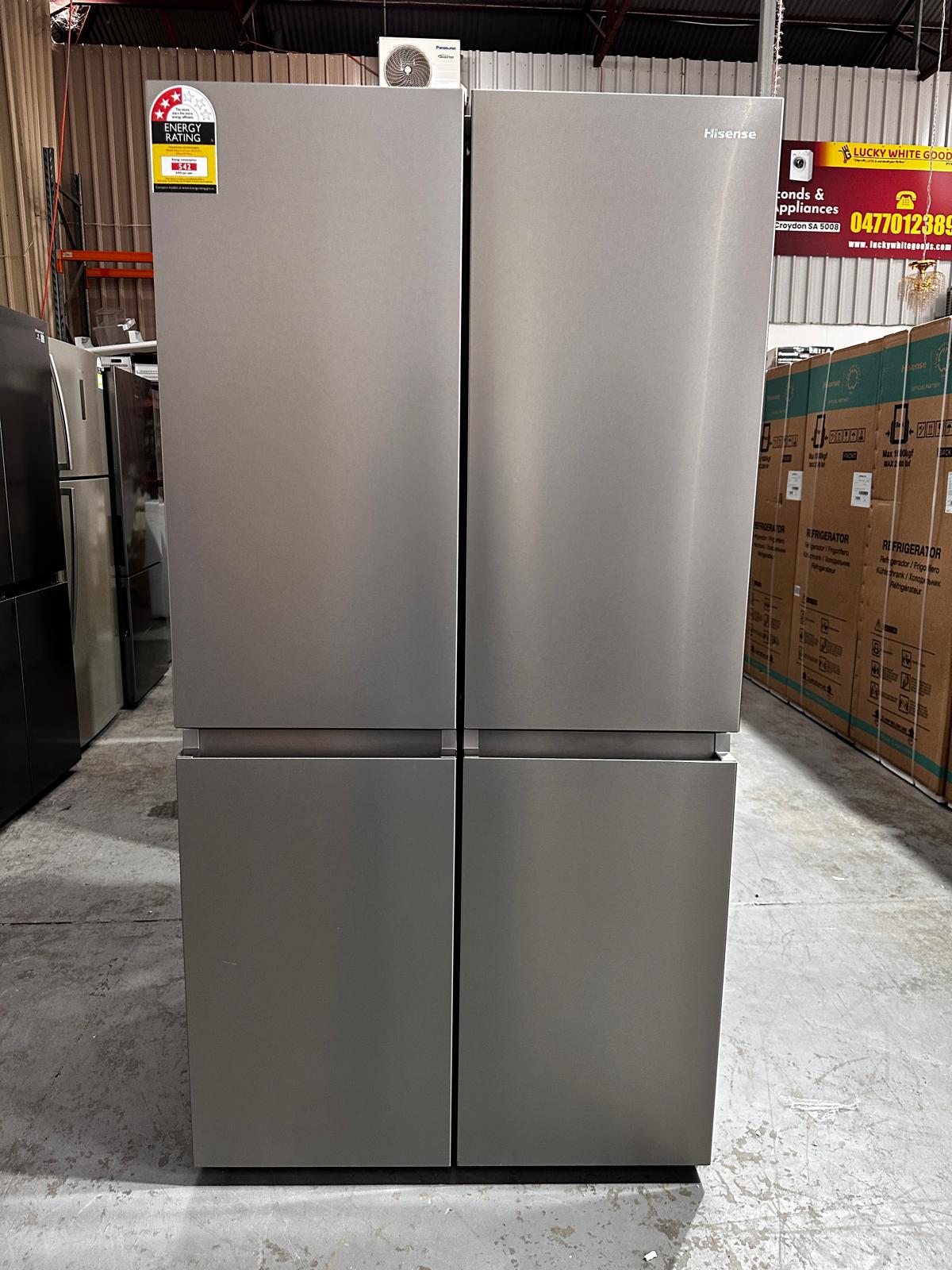 Factory Second – Hisense 609L Quad Door Fridge Freezer | ADELAIDE