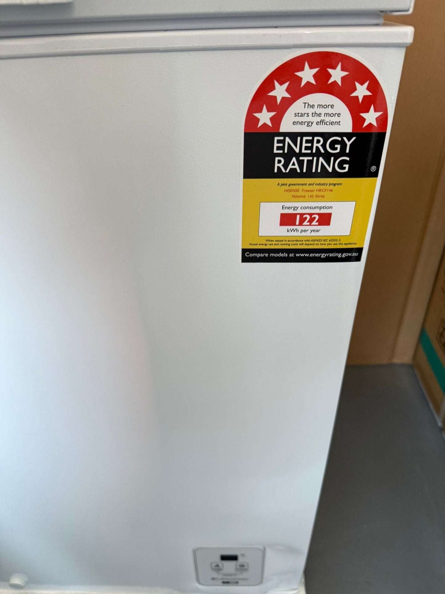 Factory Second Hisense 145 L Chest Freezer | ADELAIDE