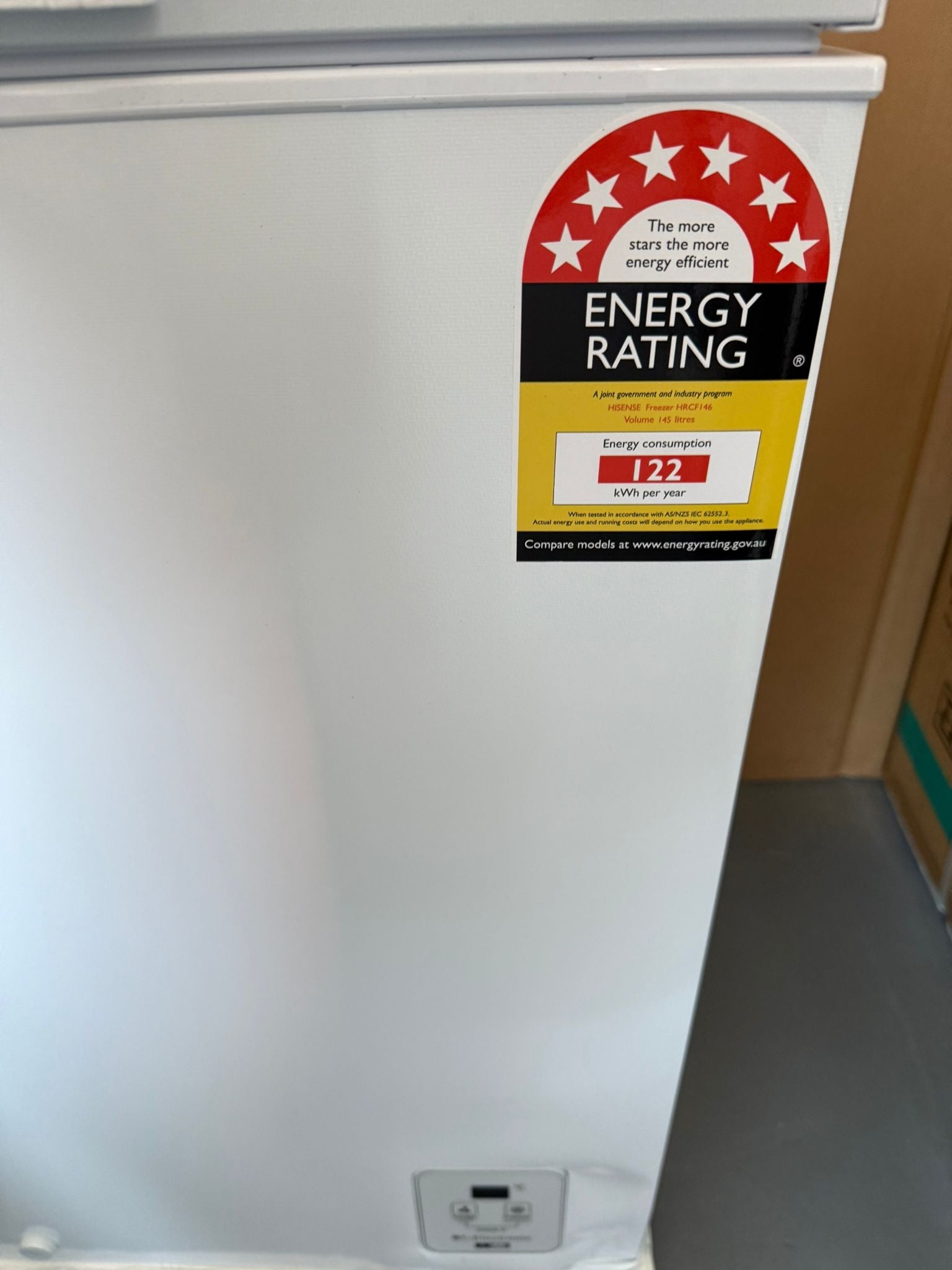 Factory Second Hisense 145 L Chest Freezer | ADELAIDE