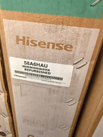Hisense 58″ 4K UHD Smart LED TV – Refurbished | Model: 58A6HAU