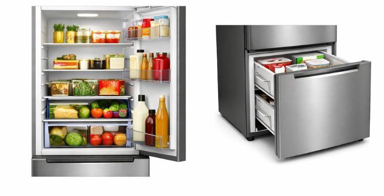 Hisense 417L Bottom Mount Fridge Stainless Steel HRBM418S – Carton Damage | SYDNEY