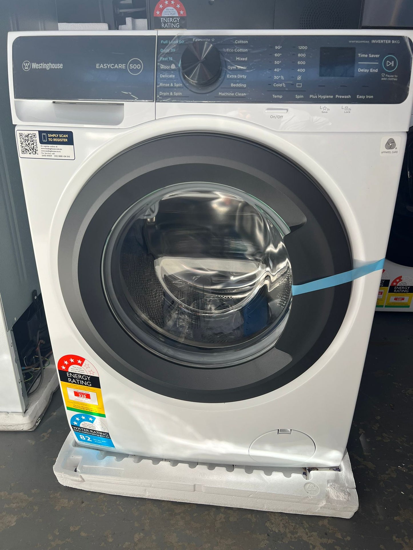 Factory Second Westinghouse 9 kg Washing Machine | ADELAIDE