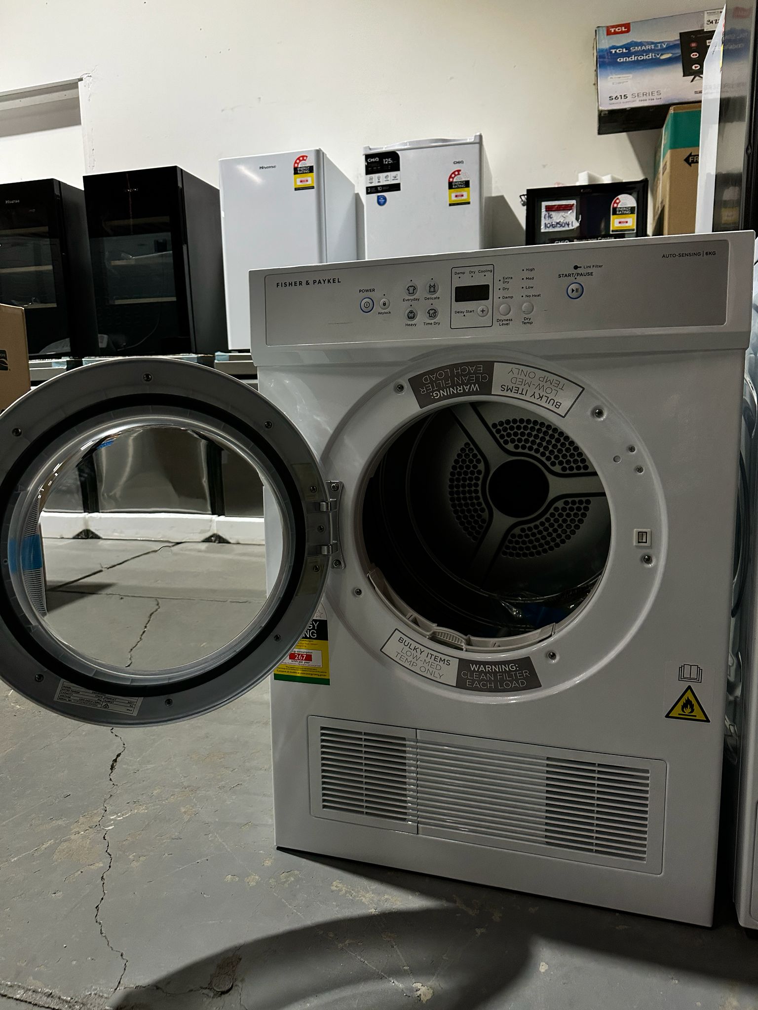 Fisher & Paykel 6kg Vented Dryer – Factory Seconds | ADELAIDE