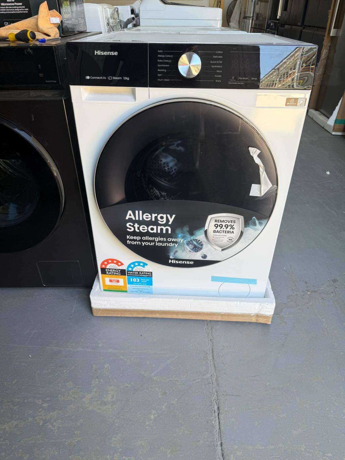 Factory Second Hisense 12 kg Washing Machine | ADELAIDE