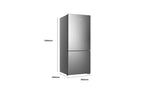 Hisense 417L Bottom Mount Fridge Stainless Steel HRBM418S – Carton Damage | SYDNEY