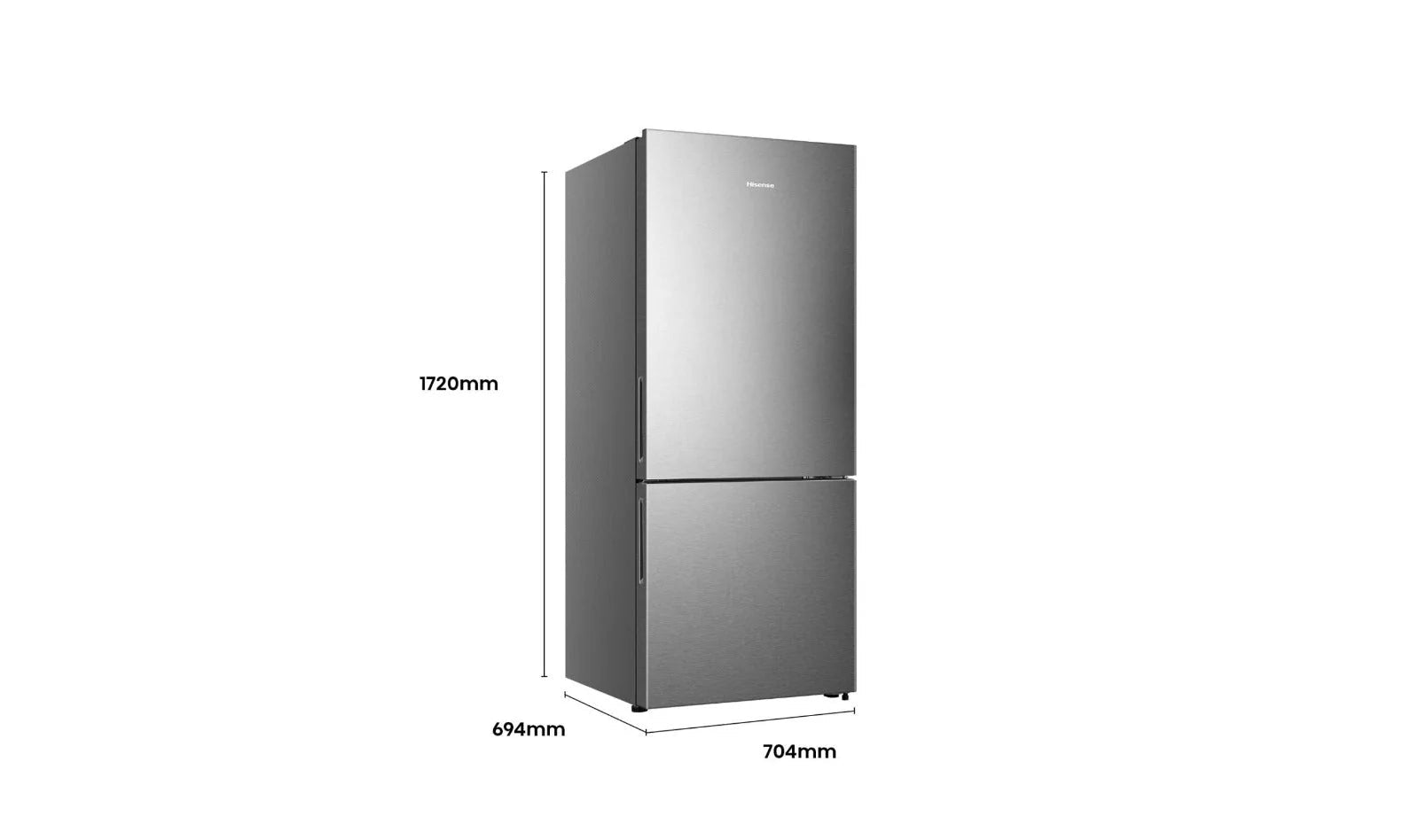 Factory Second Hisense 417L Bottom Mount Fridge HRBM418S | ADELAIDE