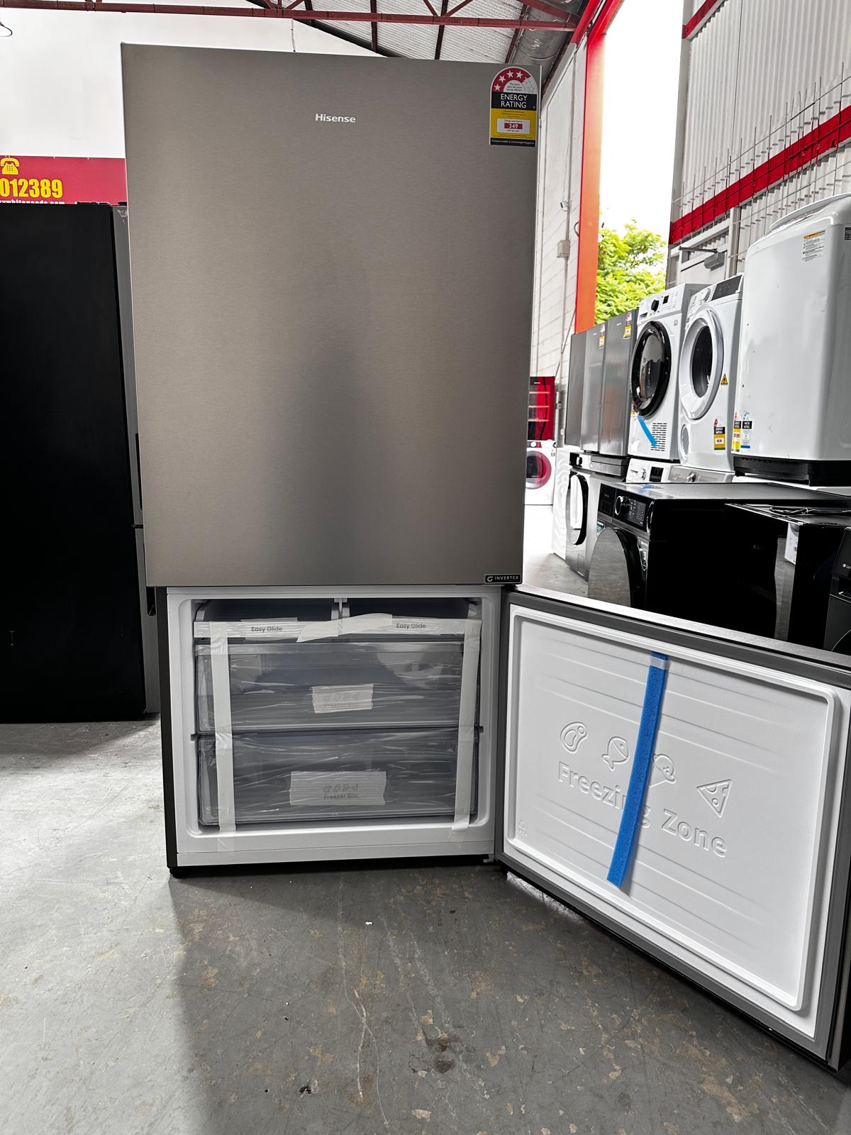 Factory Second – Hisense 503L Bottom Mount Fridge Freezer | ADELAIDE