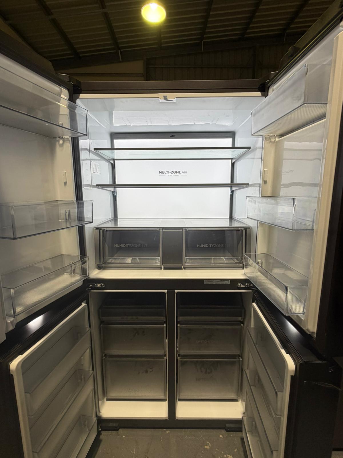 Haier Quad Door Refrigerator HRF680YPC 680L – Factory Seconds