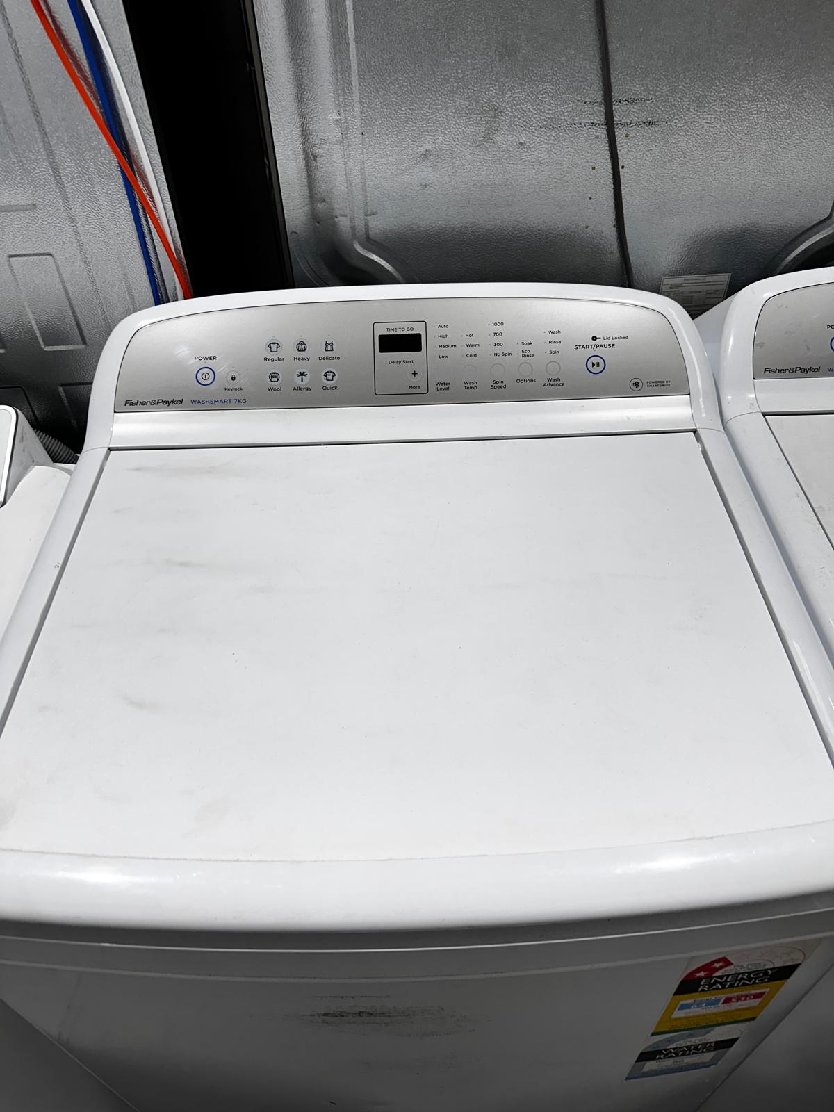 Refurbished Fisher & Paykel 7kg Top Load Washer WA7060GI | ADELAIDE