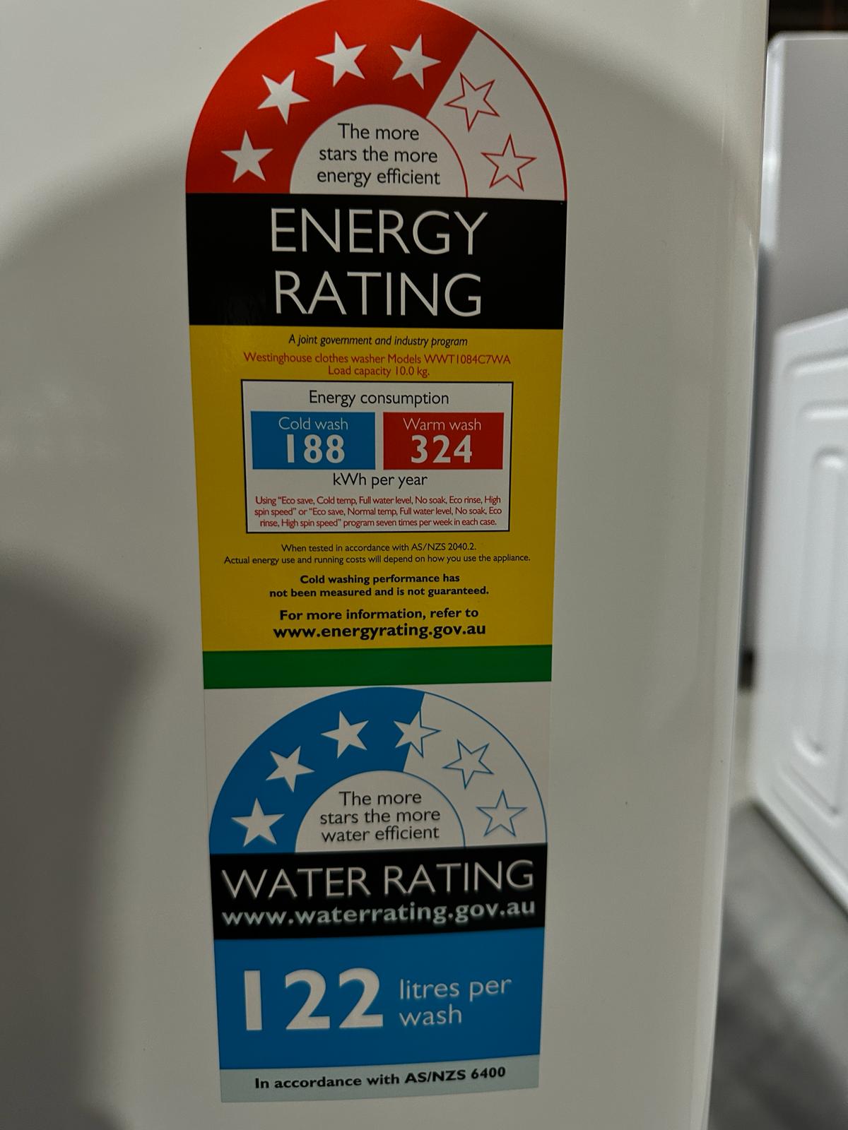 Westinghouse 10kg Top Load Washing Machine – Factory Seconds | ADELAIDE