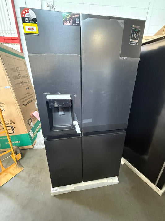 Factory Second Hisense 632L Side by Side Fridge Freezer | ADELAIDE