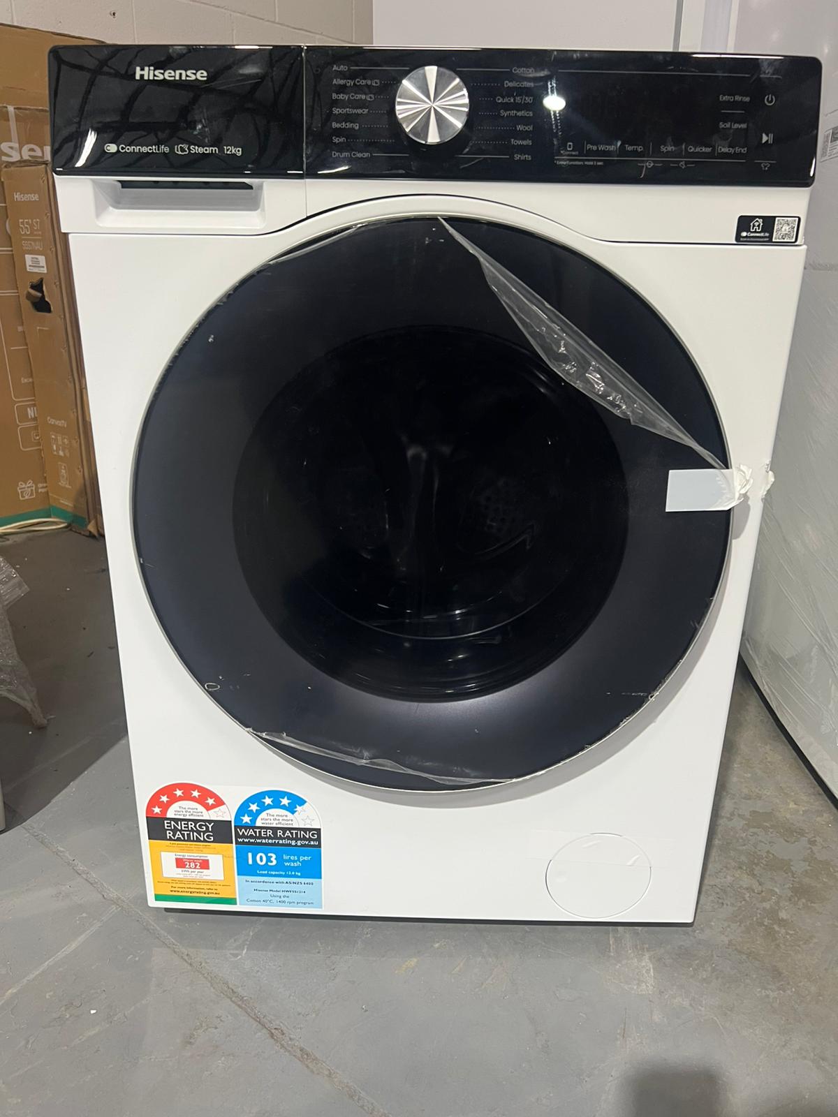 Factory Seconds Hisense 12 kg Washing Machine – HWF5S1214