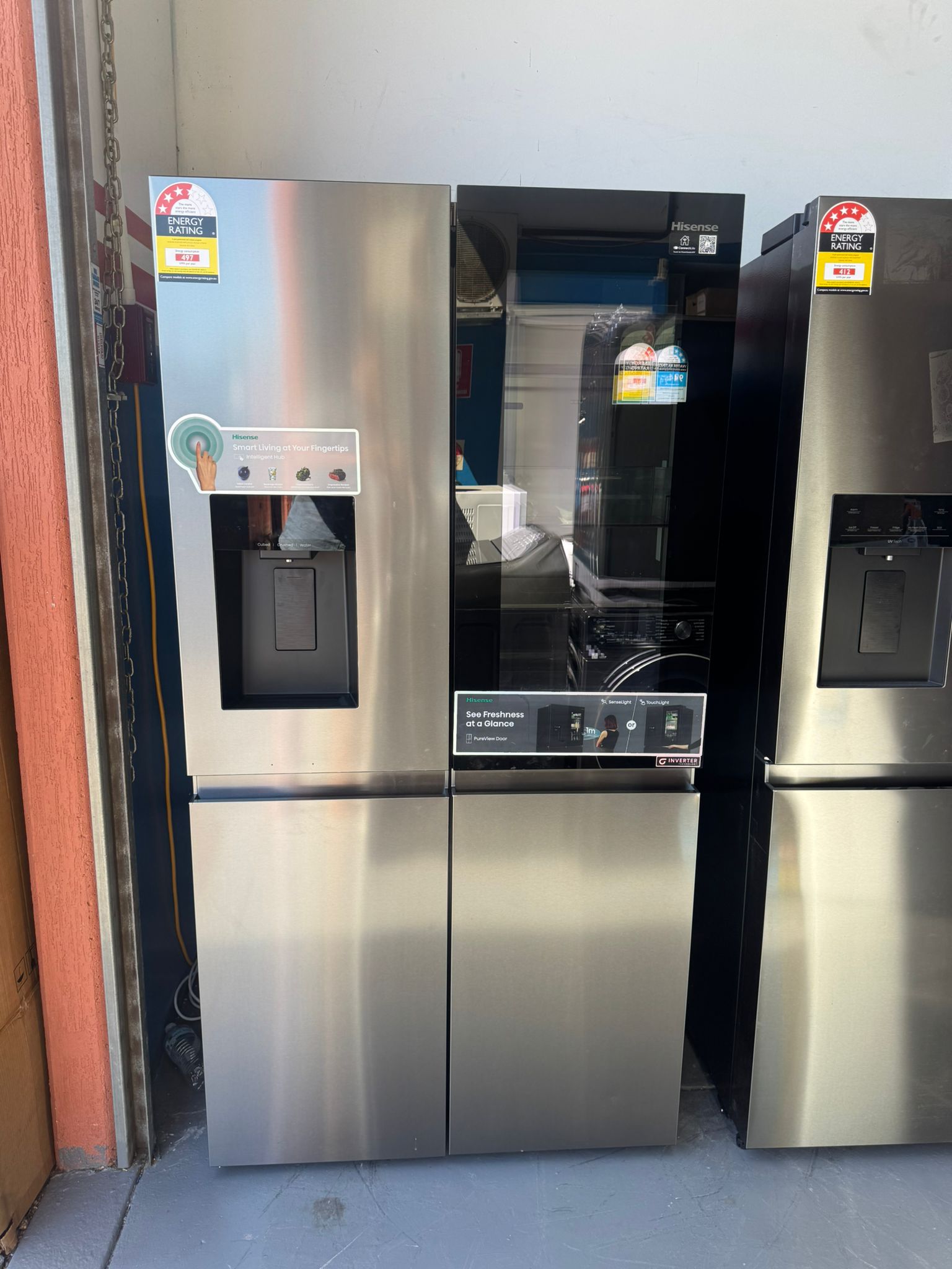 Refurbished – Hisense HRCD615TBWV 615L French Door Fridge Freezer | PERTH