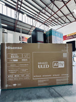 Haier 433L Bottom Mount Fridge Freezer + Hisense 65" U7QAU Mini LED ULED 4K Smart TV Combo – Factory Seconds | ADELAIDE