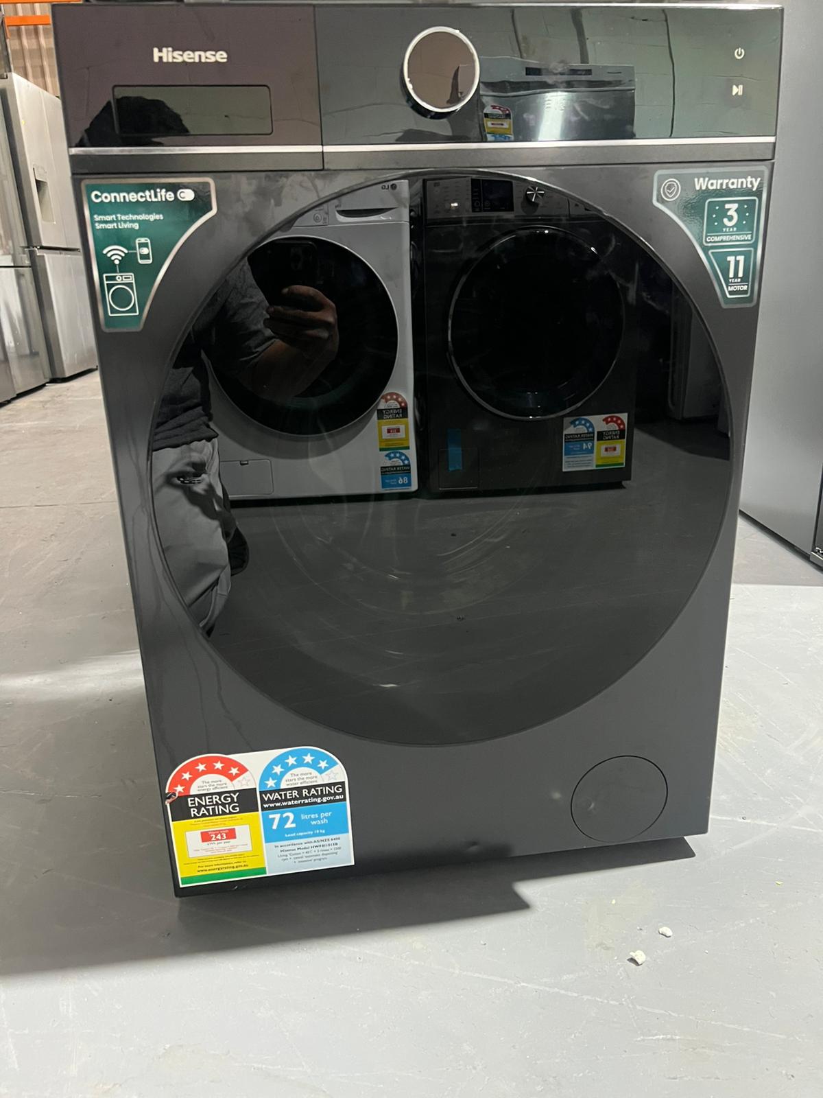 Factory Seconds Hisense 8i 10 kg Washing Machine – HWF8I1015B