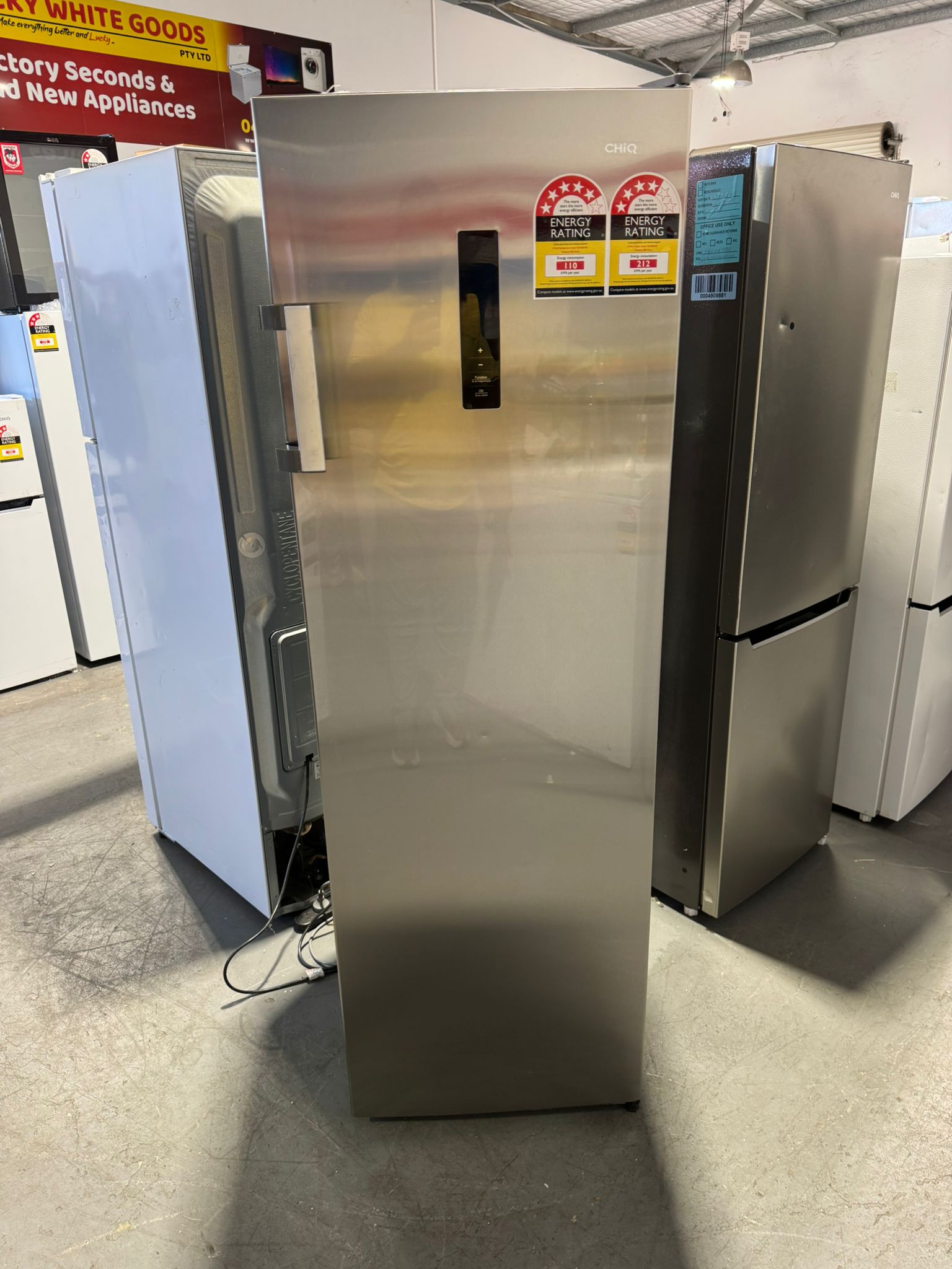 CHiQ 206L Upright Freezer – Refurbished | PERTH