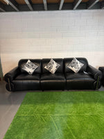 Brand New Premium Black Lounge Sofa | ALEXANDRIA