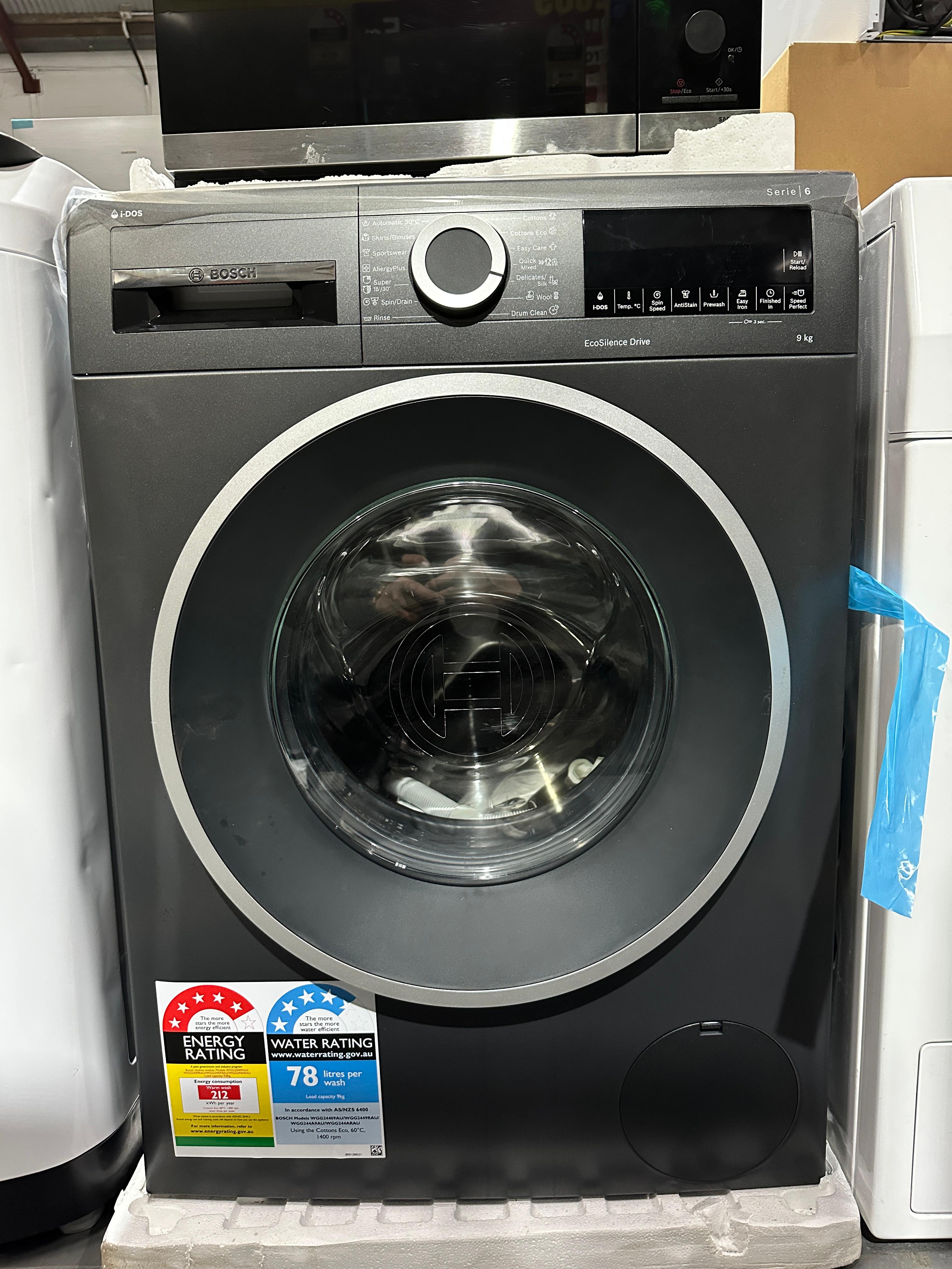 Bosch Series 6 9kg Front Load Washer – Near New