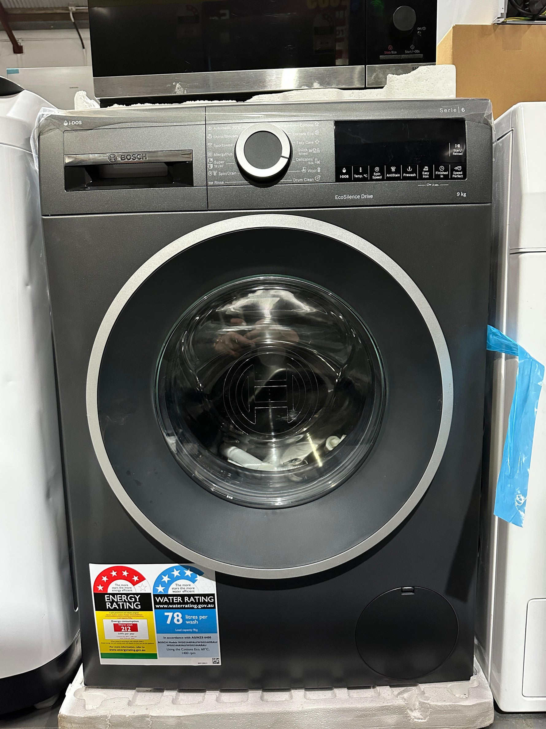 Bosch Series 6 9kg Front Load Washer – Near New