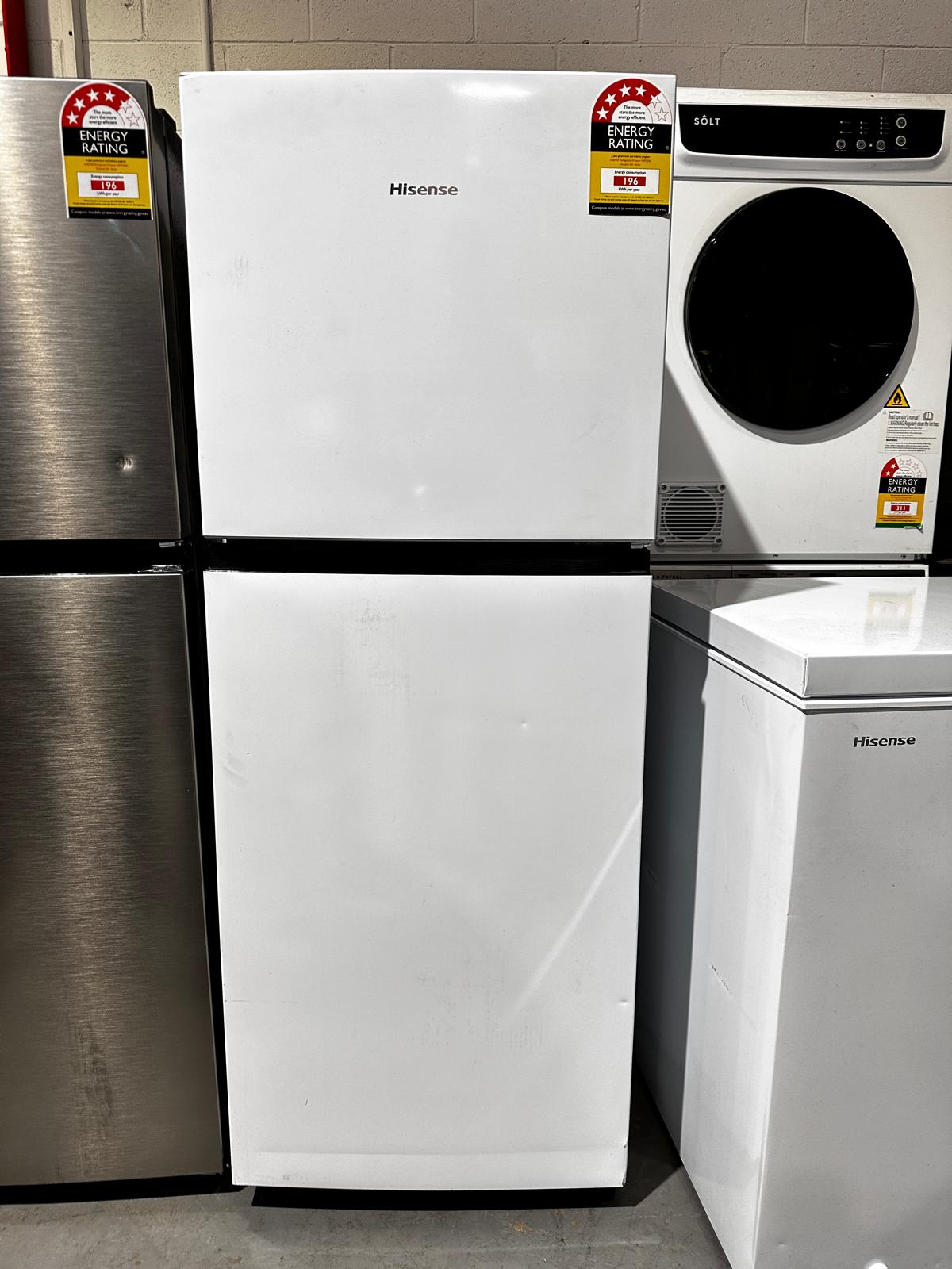 Hisense 205L Top Mount Fridge Freezer HRTF206 – Factory Seconds | ADELAIDE