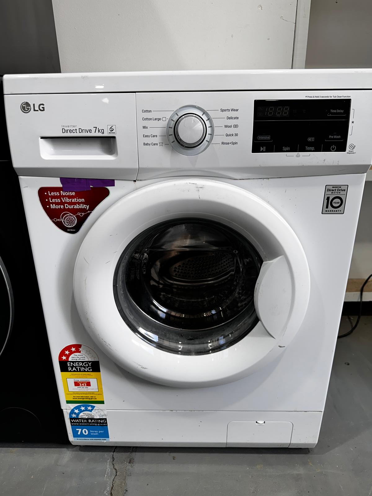 LG 7kg Front Load Washing Machine – Refurbished | ADELAIDE