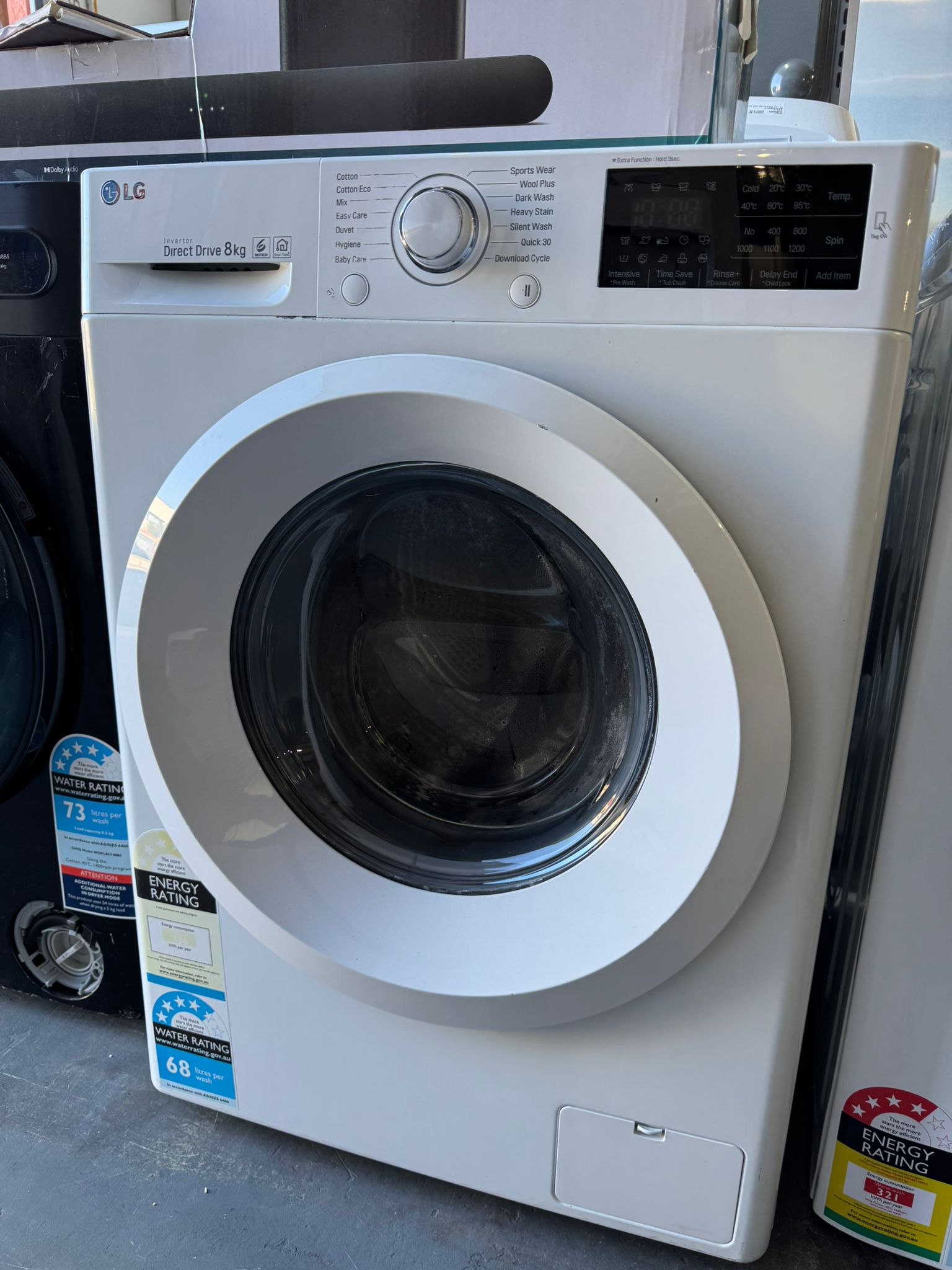 LG 8kg Front Load Washing Machine – Refurbished | PERTH