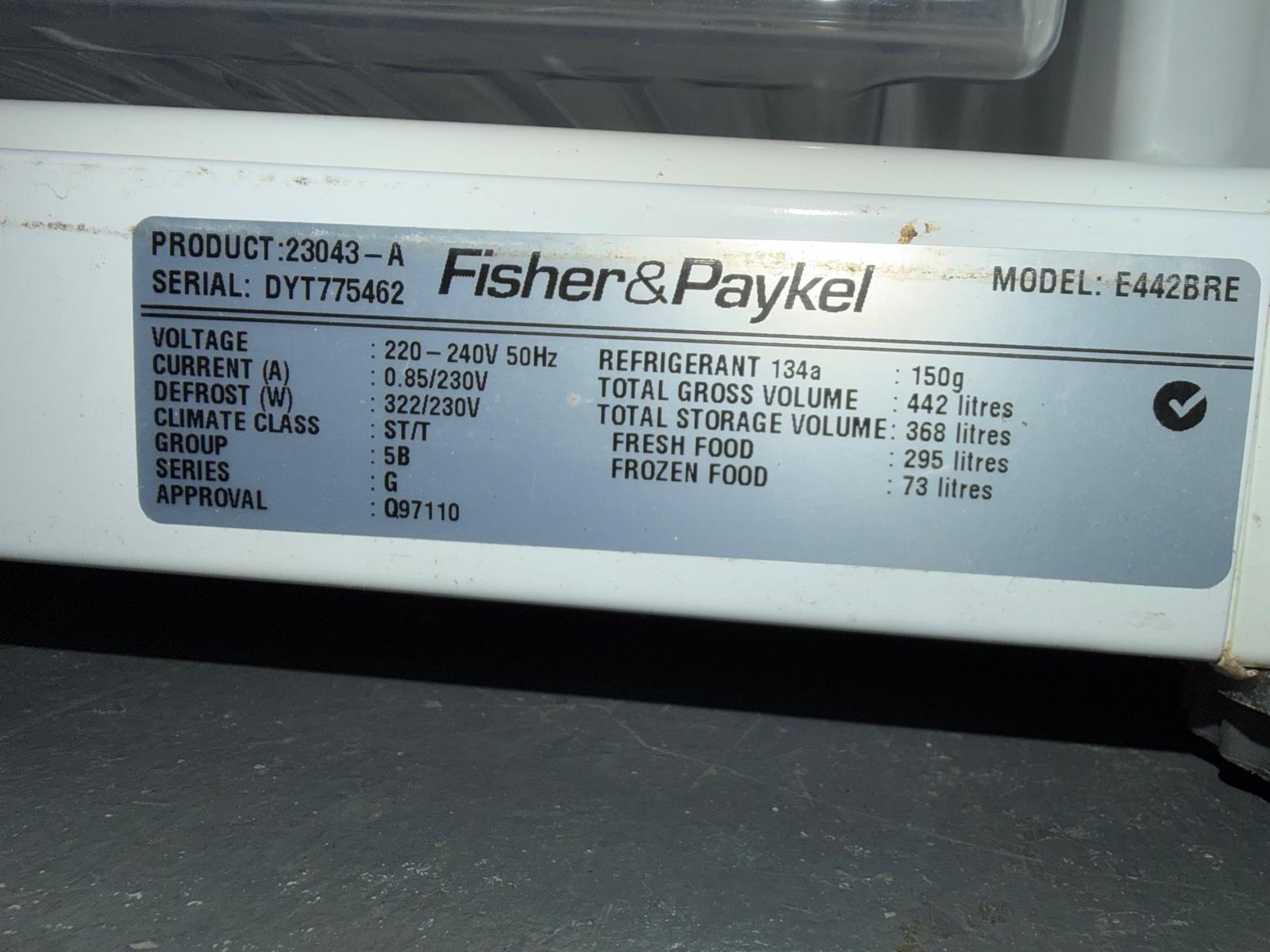 Refurbished Fisher & Paykel 442L | BRISBANE