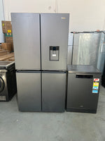 Factory seconds Haier 623 Litres Quad Fridge Freezer HRF680ypc and Haier 15 Place settings Dishwasher HDW15F3BI