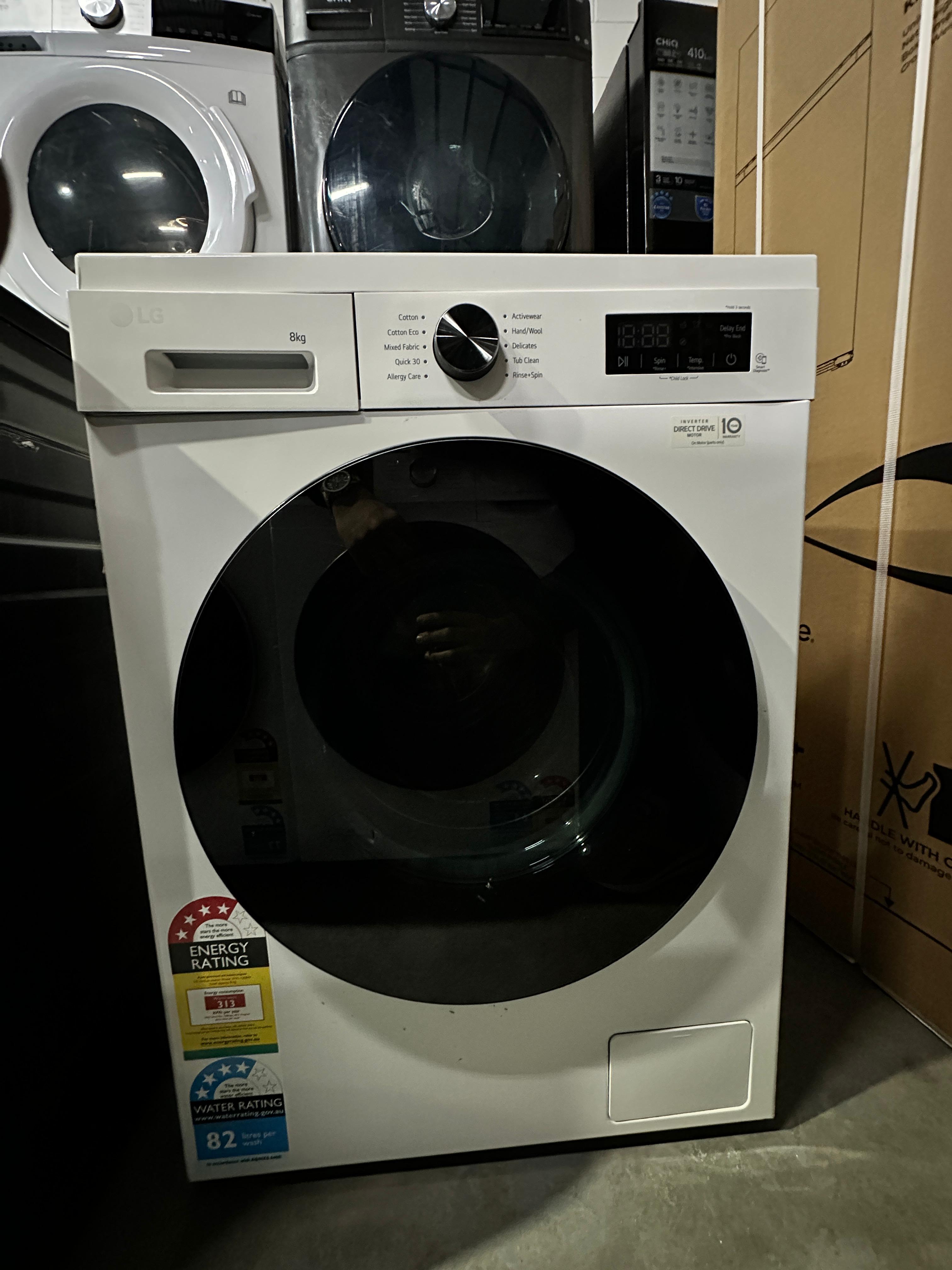 LG 8kg Front Load Washer – Near New