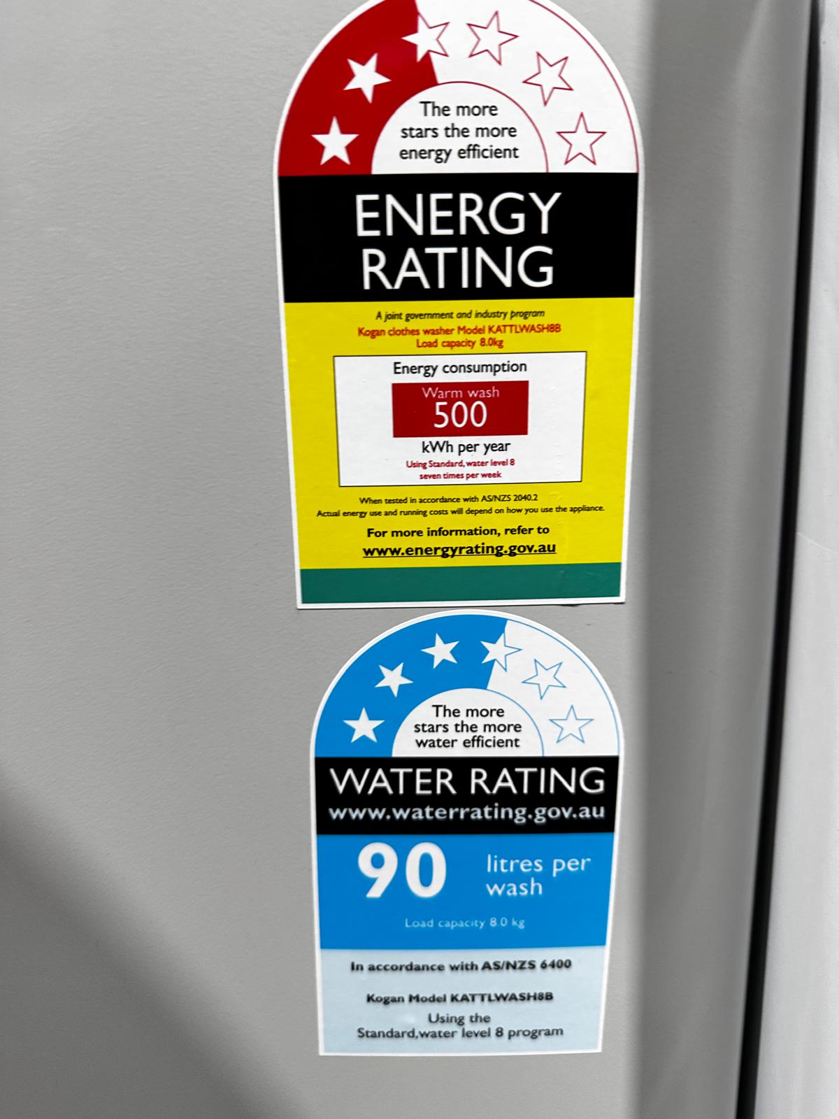 Factory Second – Kogan KATTLWASH88 8KG Top Load Washing Machine | ADELAIDE