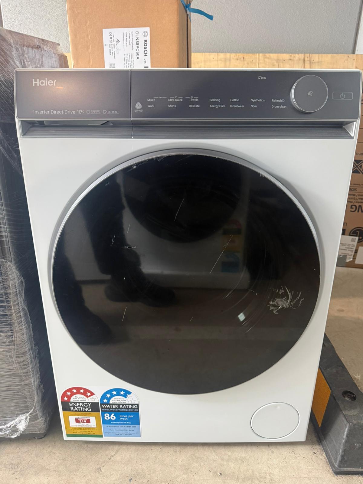 Haier 10 kg Front Load Washing Machine – Factory Second | MELBOURNE