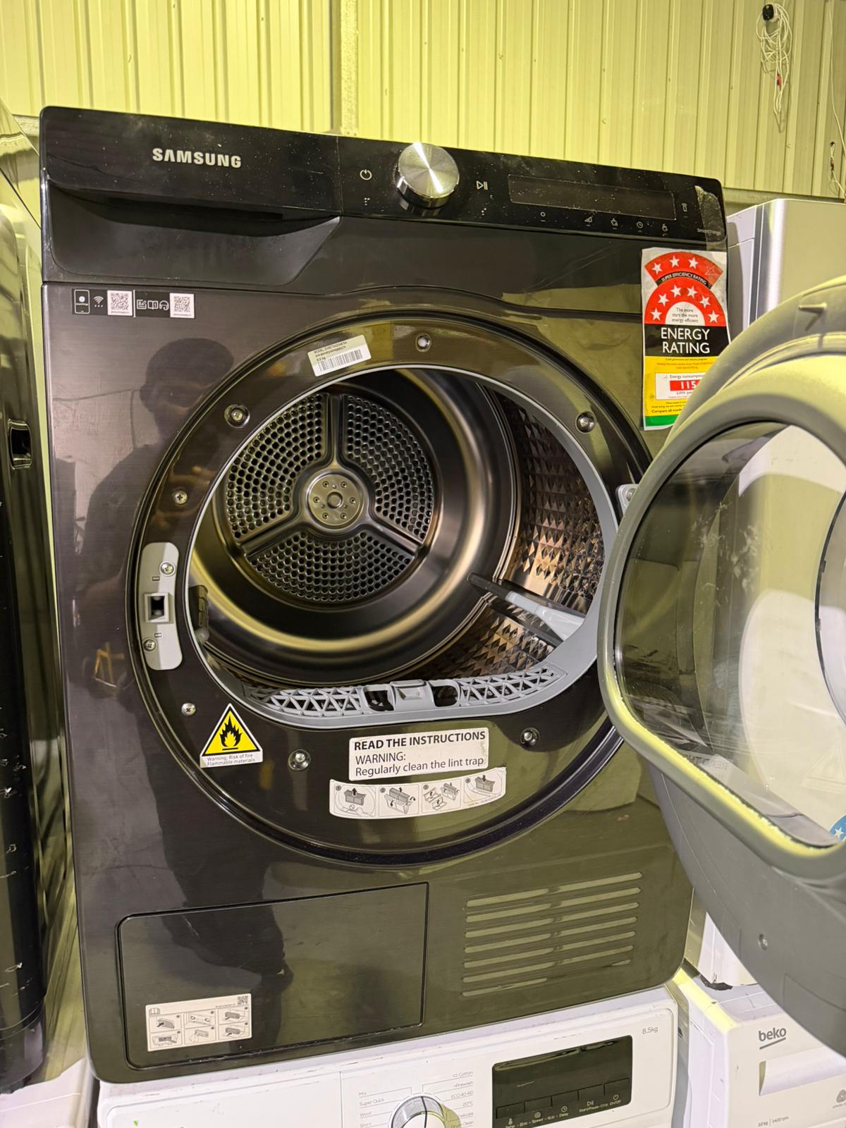 Samsung Front Load Clothes Dryer DV80T5420AB 8kg – Refurbished