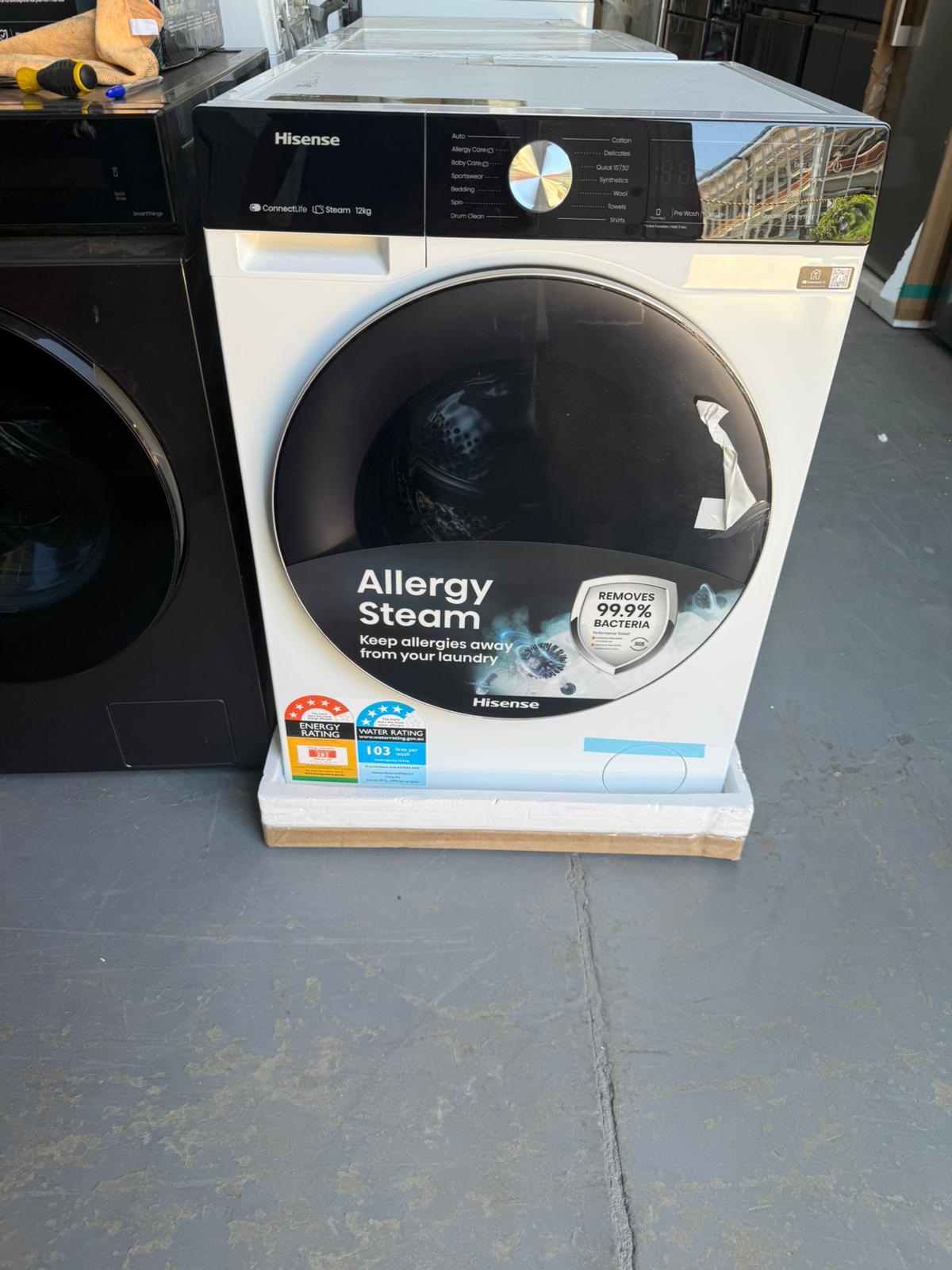 Factory Second Hisense 12 kg Washing Machine | ADELAIDE