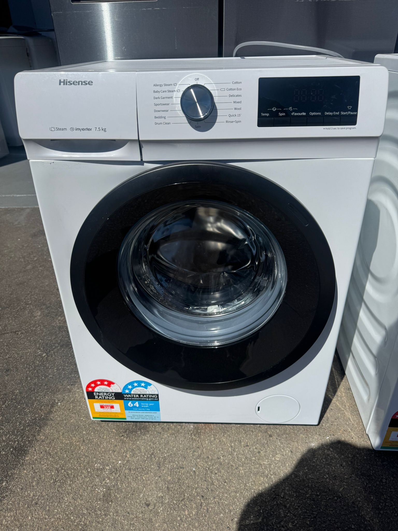 Factory Second – Hisense 7.5KG Washing Machine | PERTH