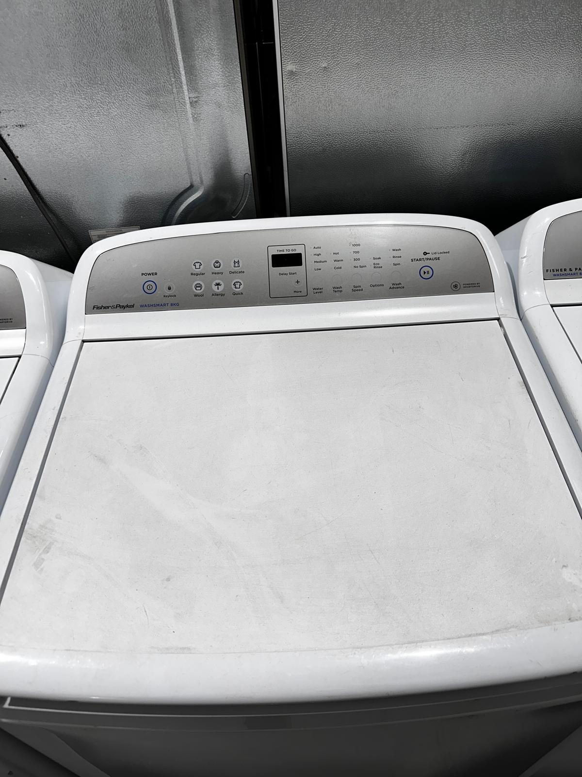 Refurbished Fisher & Paykel 8kg Top Load Washer | ADELAIDE