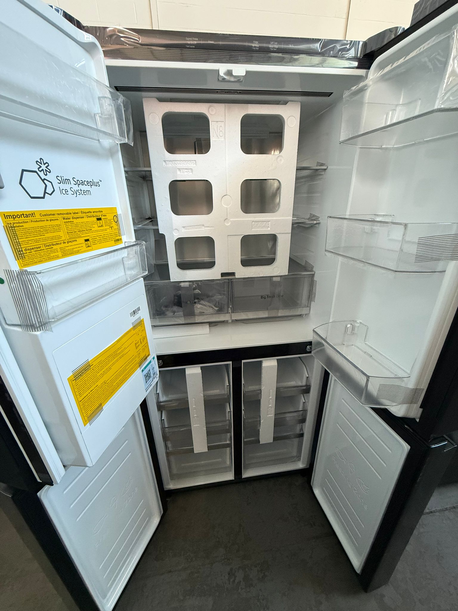 Factory Second LG 506 L Fridge Freezer (HF-L500MBL) | ADELAIDE