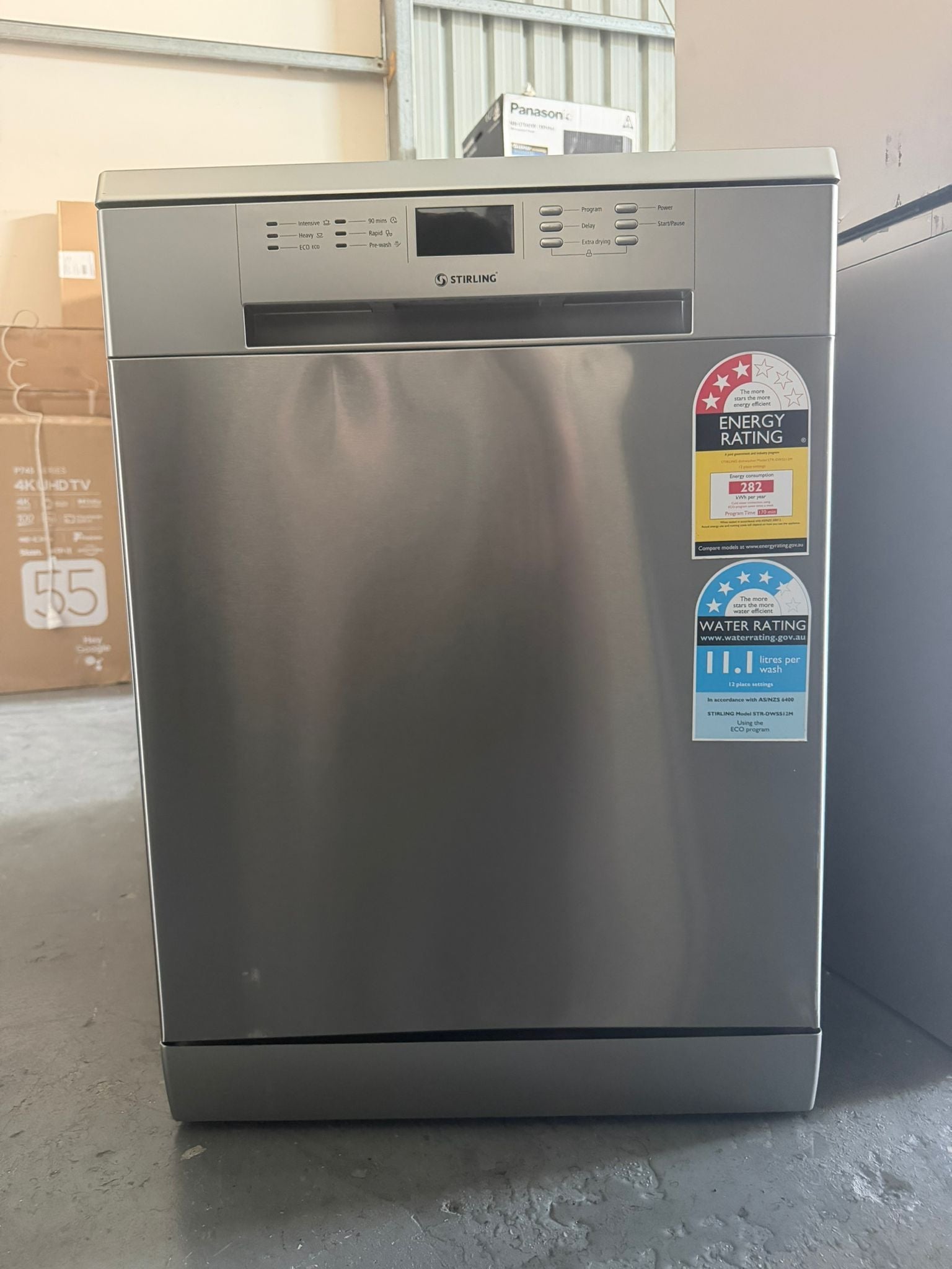 Factory Second – Stirling Dishwasher STR-DWSS 12M (12 Place Settings) | BRISBANE