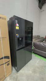 Factory Seconds LG 635L InstaView Side by Side Fridge Freezer