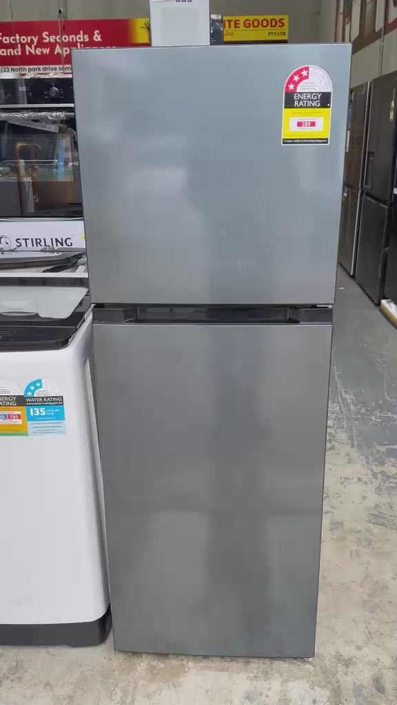 Refurbished Kogan 236L Fridge + Stirling 10kg Washing Machine Combo