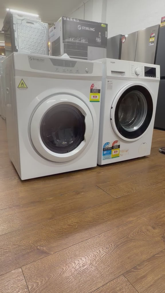 Refurbished Stirling 6.5kg Dryer & Kogan 9kg Washer Combo