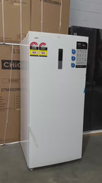 Factory Seconds CHiQ 311L Vertical Hybrid Fridge Freezer – White