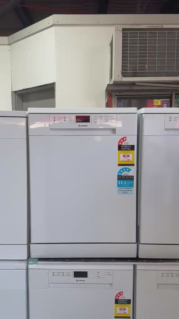 Factory Seconds Stirling 12 Place Setting Freestanding Dishwasher