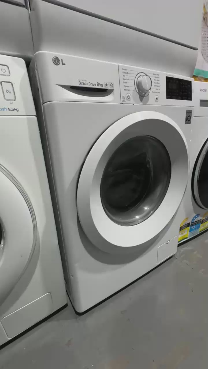 Refurbished LG 8kg Front Load Washing Machine