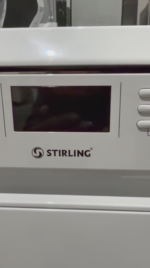 Factory Seconds Efficient STIRLING 12 Place Setting Dishwasher